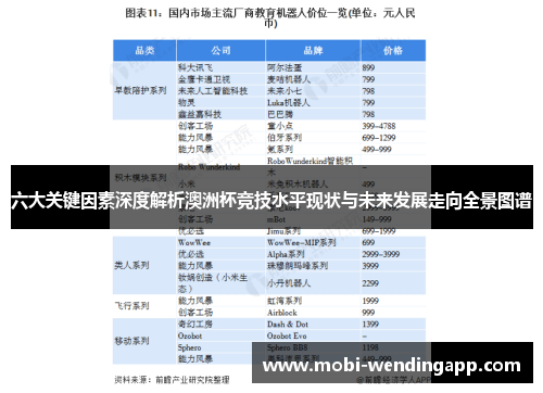 六大关键因素深度解析澳洲杯竞技水平现状与未来发展走向全景图谱