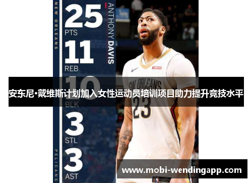 安东尼·戴维斯计划加入女性运动员培训项目助力提升竞技水平 安东尼·戴维斯计划加入女性运动员培训项目助力提升竞技水平